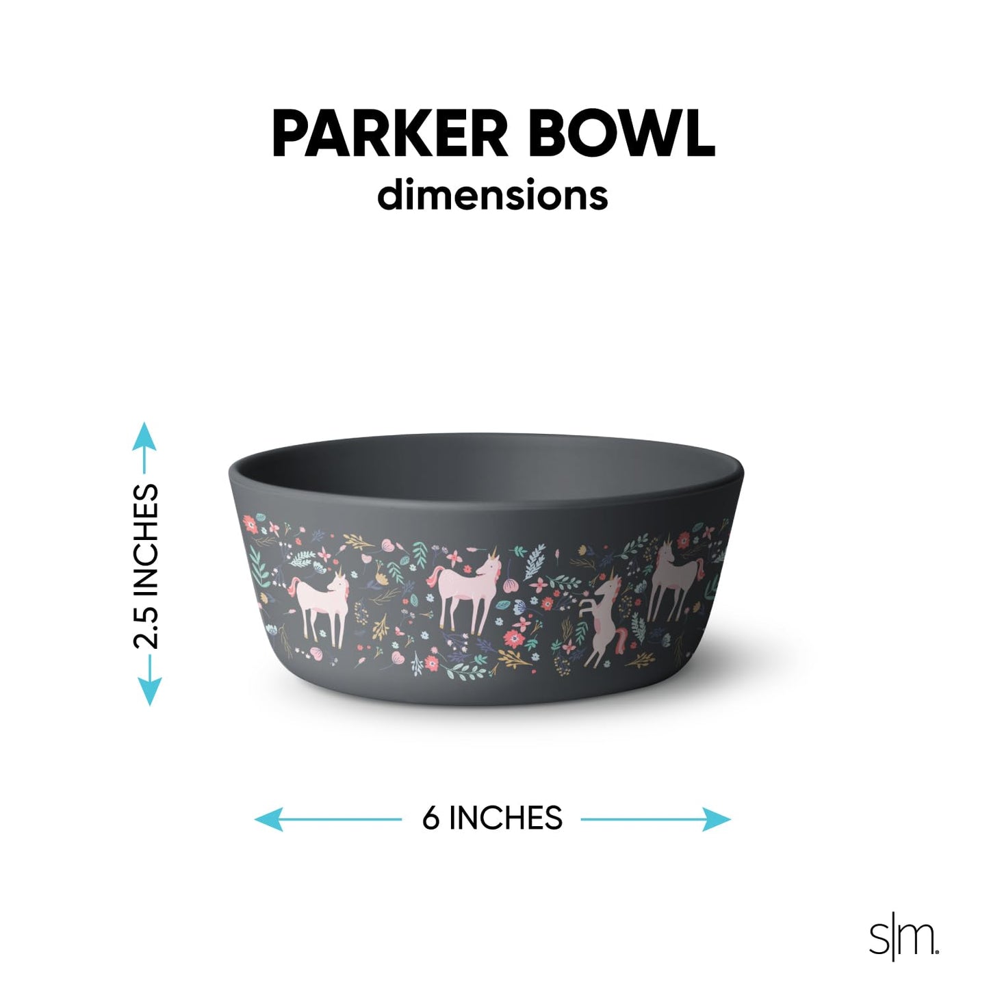 Simple Modern Baby Shark Silicone Bowl For Baby, Toddler | Feeding Supplies Baby Food Bowls Dinnerware Dishes For Kids | Microwa