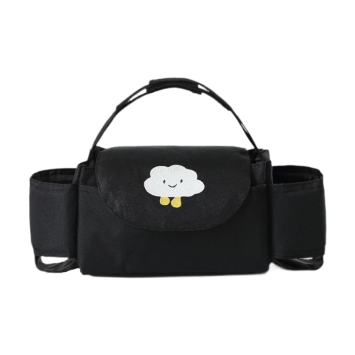 Bnf Strollers Organizer Bag Container Baby Diaper Bag for Pushchair Strollers Pram Black Cloud Baby | Strollers & Accessories | 