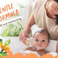 Babo Botanicals Sensitive Baby 2-In-1 Shampoo & Wash - Shea Butter, Calendula & Aloe - Cruelty-Free, Vegan - Pediatrician Tested