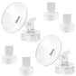 24Mm Flange And Duckbill Valve Compatible With Spectra S1 Spectra S2 Spectra9 Plus Synergy Gold Breast Pump, Spectra Pump Parts