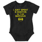 Brisco Brands Spent 9 Months In The Cave Superhero Baby Romper Boys Or Girls