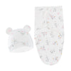 BNF Newborn Swaddle Wraps Wrap Hat Babies Infant Blanket for Newborn Girls Gifts Pink Angle | Baby | Nursery Bedding | Sleeping 