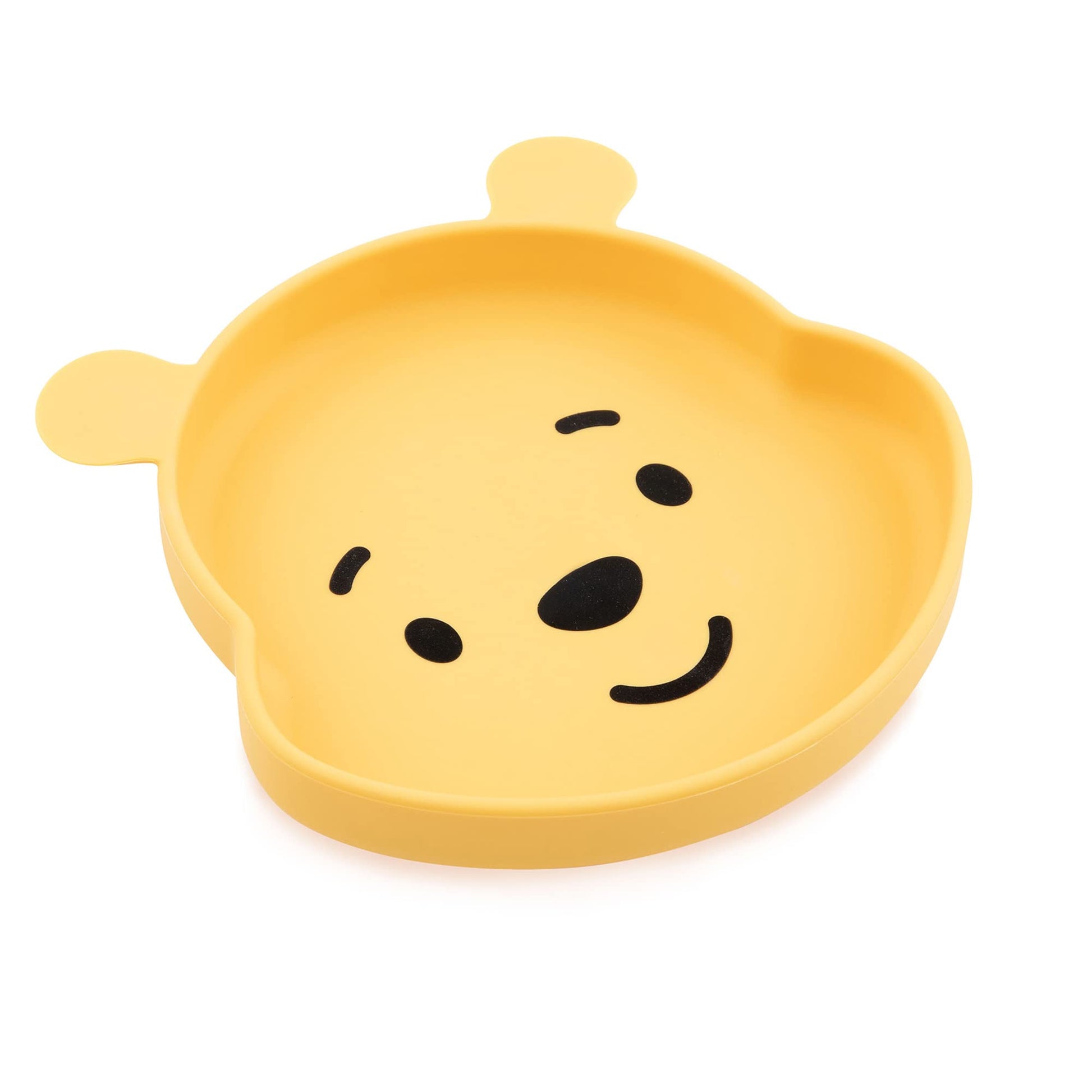 Bumkins Disney Toddler And Baby Suction Plate, Silicone Grip Dish, Baby Led Weaning, Kids Feeding Supplies, Non Skid Sticky Bott