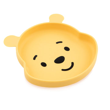 Bumkins Disney Toddler And Baby Suction Plate, Silicone Grip Dish, Baby Led Weaning, Kids Feeding Supplies, Non Skid Sticky Bott