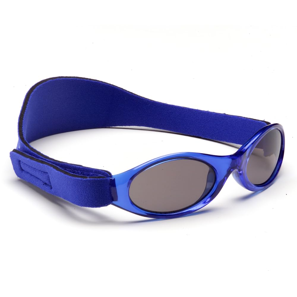 Baby Banz Retro Baby Sunglasses, 0-24 Months - Pacific Blue - Uv Eye Protection