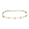 Syga Baby GirlS Small Flower Headband Soft & Stretchable Cotton Hairband For Infants, Toddlers, Little Princesses (03 Years Go