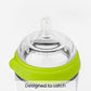 Comotomo Baby Bottle, Green, 8 Oz (2 Count)