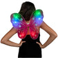 Blinkee Light Up Fuchsia Fairy Butterfly Wings Led Halloween Costume For Trick Or Treat