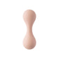 mushie Silicone Baby Shaker Rattle Toy | Ages 3+ Months (Blush)