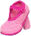 Jefferies Socks Baby-Girls Newborn High Heel Bootie, Pink, Newborn