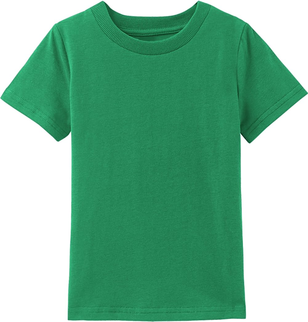 Cosland Toddler Plain Tshirts Baby Boy Shirt 3T, Green