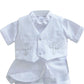 Classykidzshop White Boy Baptism Outfit B4 (Baby-Medium)