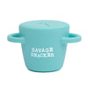 Bella Tunno Happy Snacker - No Spill Snack Cups for Toddlers and Babies, Baby Snack Container Made from Silicone BPA Free, Soft 