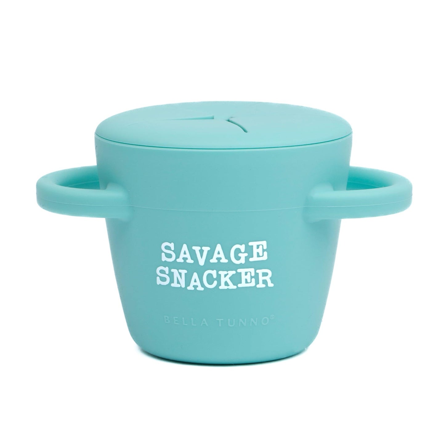 Bella Tunno Happy Snacker - No Spill Snack Cups for Toddlers and Babies, Baby Snack Container Made from Silicone BPA Free, Soft 