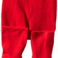 Jefferies Socks Baby-Girls Infant Seamless Organic Cotton Tights, Red, 6-18 Months