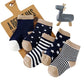 Iba Isba Collections Baby Cotton Blend Printed Socks, Pack Of 5 (23Years)