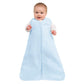 HALO Sleepsack Micro-Fleece Wearable Blanket, TOG 1.0, Baby Blue, Small