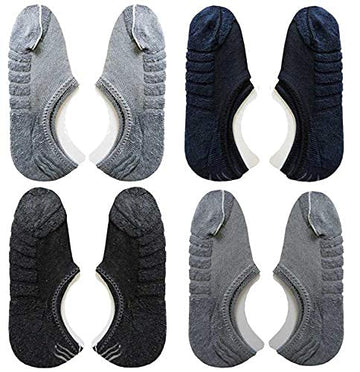 Liyana Collection No Show Socks For Girls/Women/Men/Boys || Towel Loafer Socks ||With Anti Slip Silicon || Cotton Shoe Liner || 