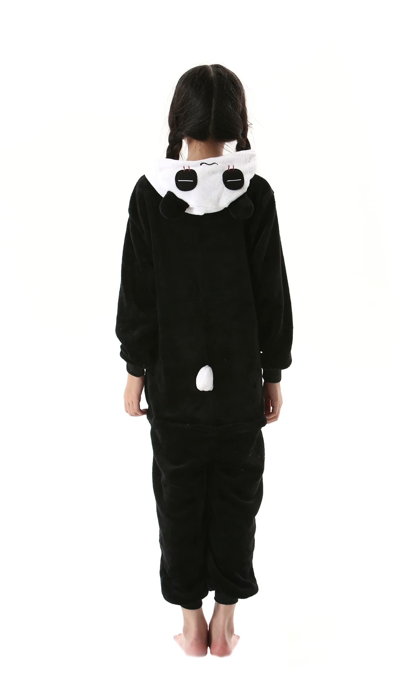 Atoz Onesie For Kids, Animal Pajamas Halloween Cosplay Costume For Girls Boys, Panda 4-5T