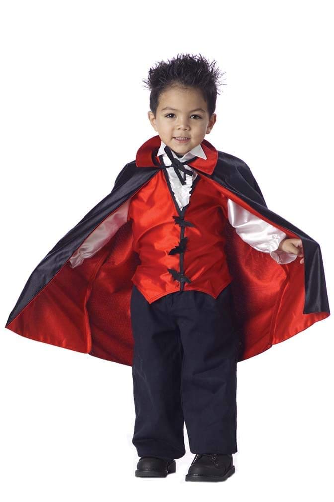 California Costumes Boys Vampire Toddler Costume Red/Black, Large