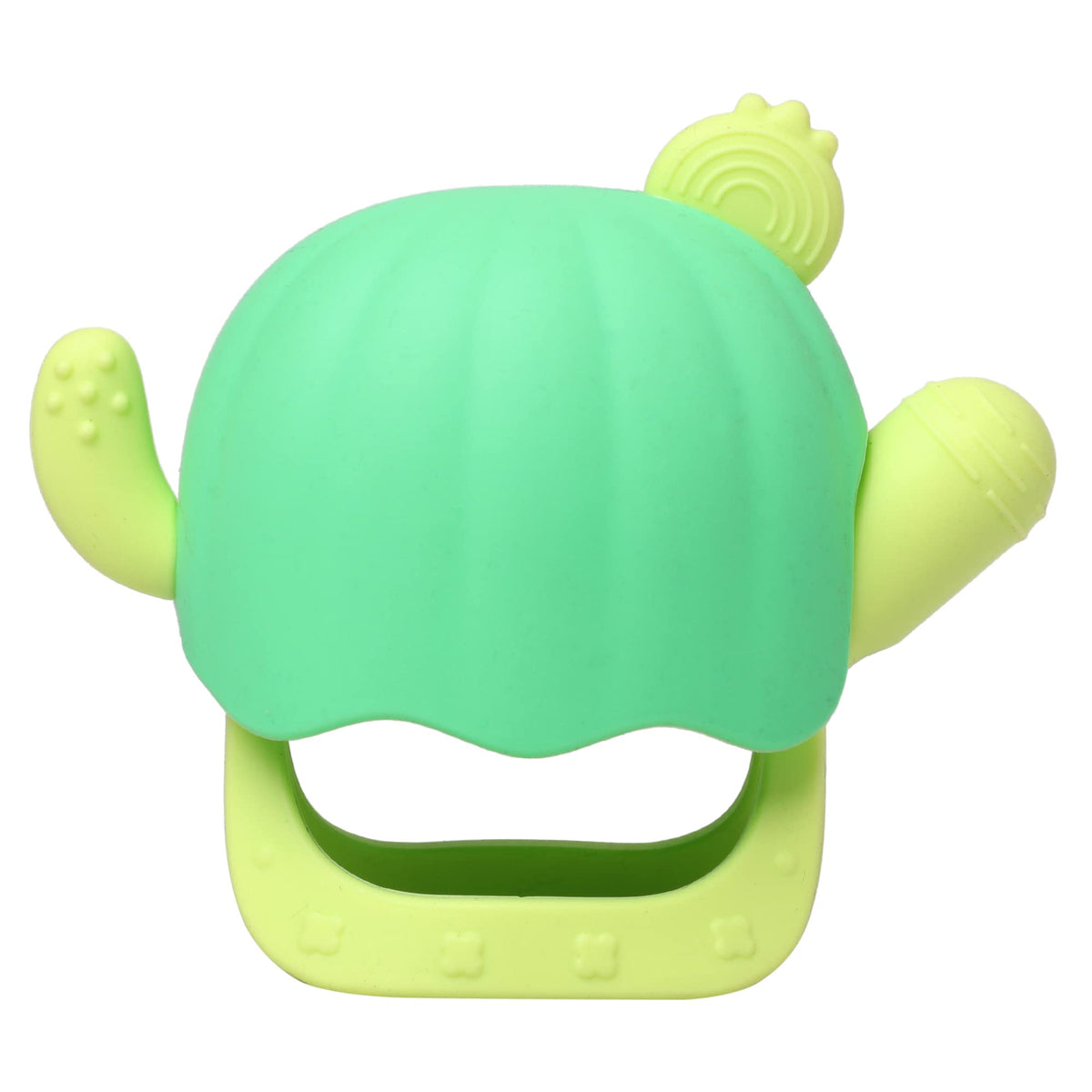 Tekme Silicone Baby Teether Glove Cactus Shape Design, Anti Drop Teethers Toy, Hand Pacifier For Breast Feeding Babies, Baby Che