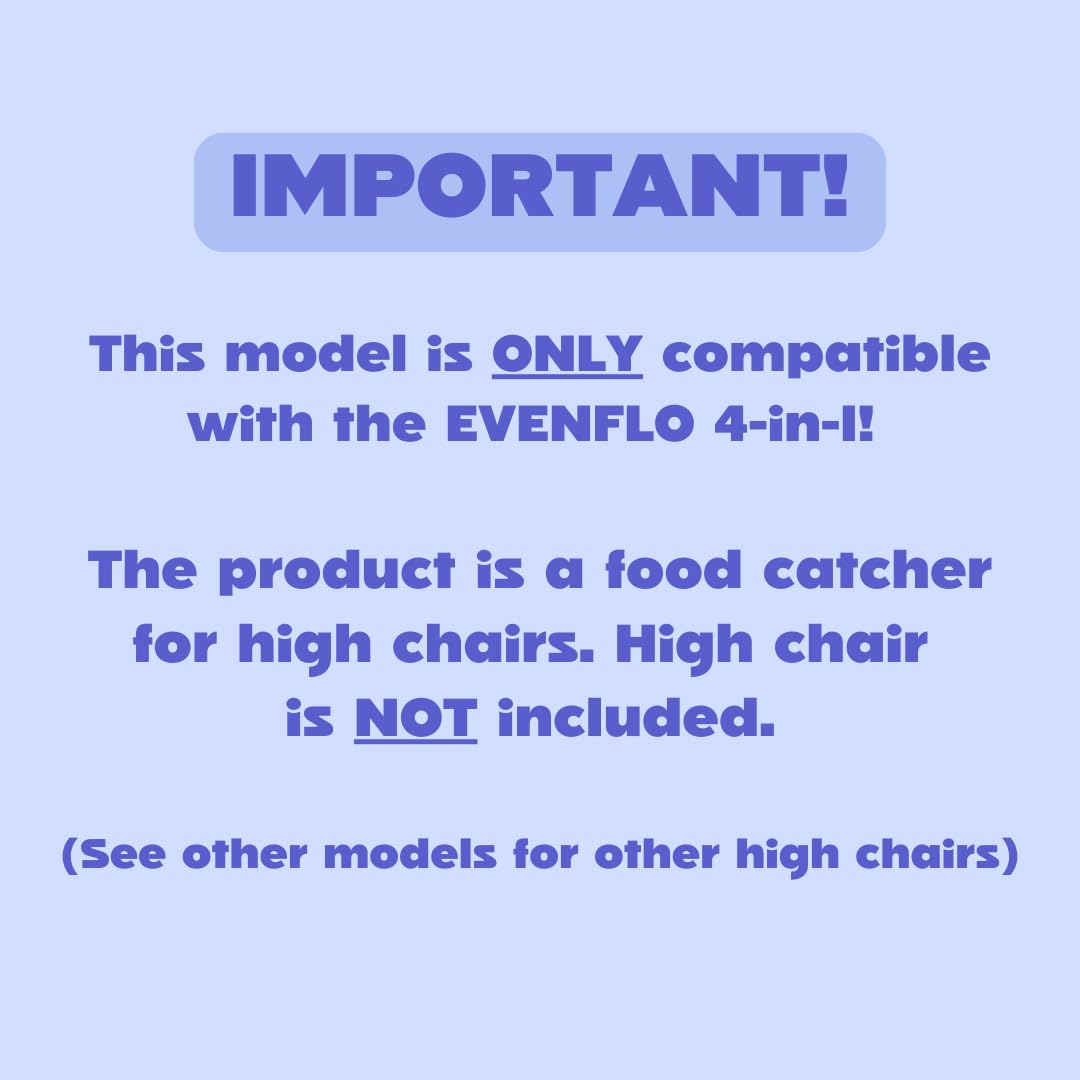 Catchy - Food Catcher - Compatible With Evenflo 4-In-1 Eat & Grow High Chair - Highchair Sold Separately - Baby & Toddler Food &