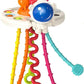 Yummy Baby Montessori Sensory Toy for Babies 18+ Months, Silicone Pull String Teething Toy, Perfect for Entertaining Baby While 