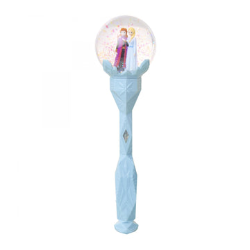 Frozen Disney 2 2 Sisters Musical Snow Wand Costume Prop Scepter, Plays Into The Unknown Perfect For Child Costume Accessory, Ro