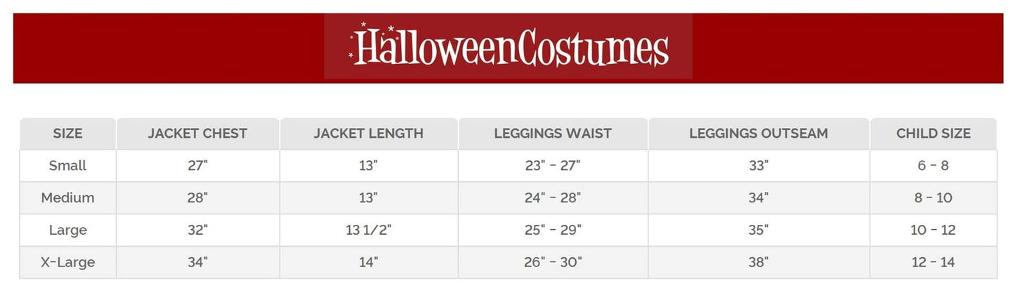 California Costumes Skeleton Rocker Girls Costume, Black/White, Large