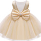Baby Flower Girl Party Wedding Princess Dress,Sleeveless Floor Length Tutu Tulle Dance Birthday Gown 2T