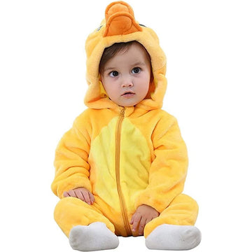 Qiaoniuniu Halloween Baby Duck Costumes Toddler Outfit Infants Cosplay Romper 18-24 Months