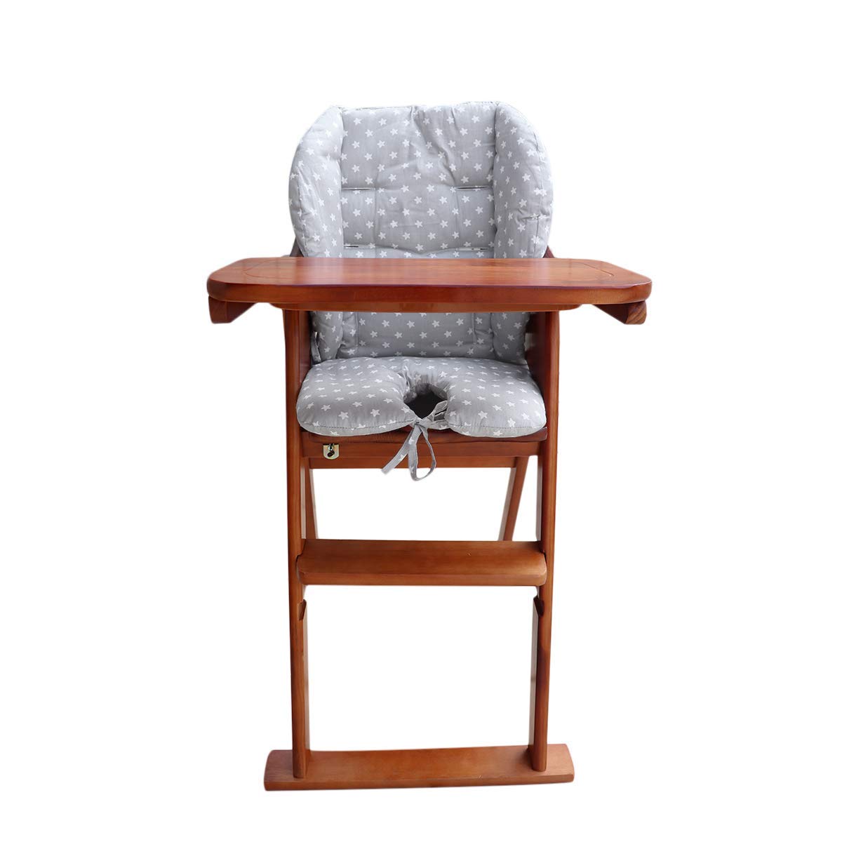Twoworld High Chair Cushion, Large Thickening Baby High Chair Seat Cushion Liner Mat Pad Cover Breathable Suitable For All Kinds