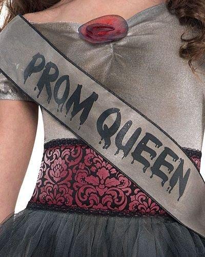 Amscan 842693 Prom Corpse Gown Costume, Children Medium Size, 1 Piece