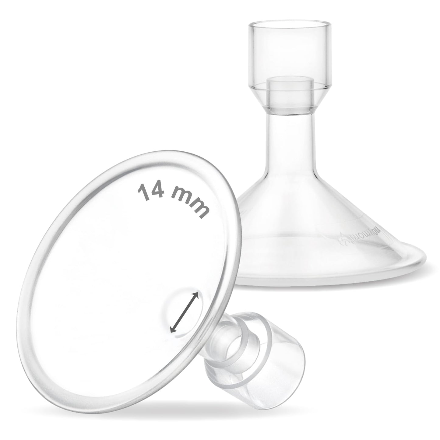 Maymom Myfit 14 Mm Small Shields, Compatible With Medela Breast Pump- Personalfit, Freestyle, Harmony, Maxi, Flex Connector, Con