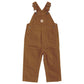 Carhartt Baby-Boys Infant Washed Duck Bib Overall, Brown, 3 Mo.