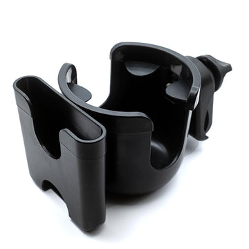 ManiHam Stroller Cup Holder with Phone Holder, Universal Compatibility for Uppababy, Nuna, Doona Strollers, 2-in-1 Cup Phone Hol