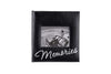 Malden International Designs Memories Cursive 2-Up With Memo Space Photo Album, 160-4X6, Black