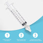 Syringe Nasal Irrigator, Professional Baby Nasal Irrigator Portable Infant Nose Cleaner Rinsing Device Fast All Natural Relief-N