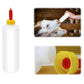6Pcs Goat Feeding Bottles 400 Ml/13.5 Oz And 12 Nipples, Lamb And Kid Bottle, Livestock Baby Bottle For Sheep,Lamb,Calf And Othe