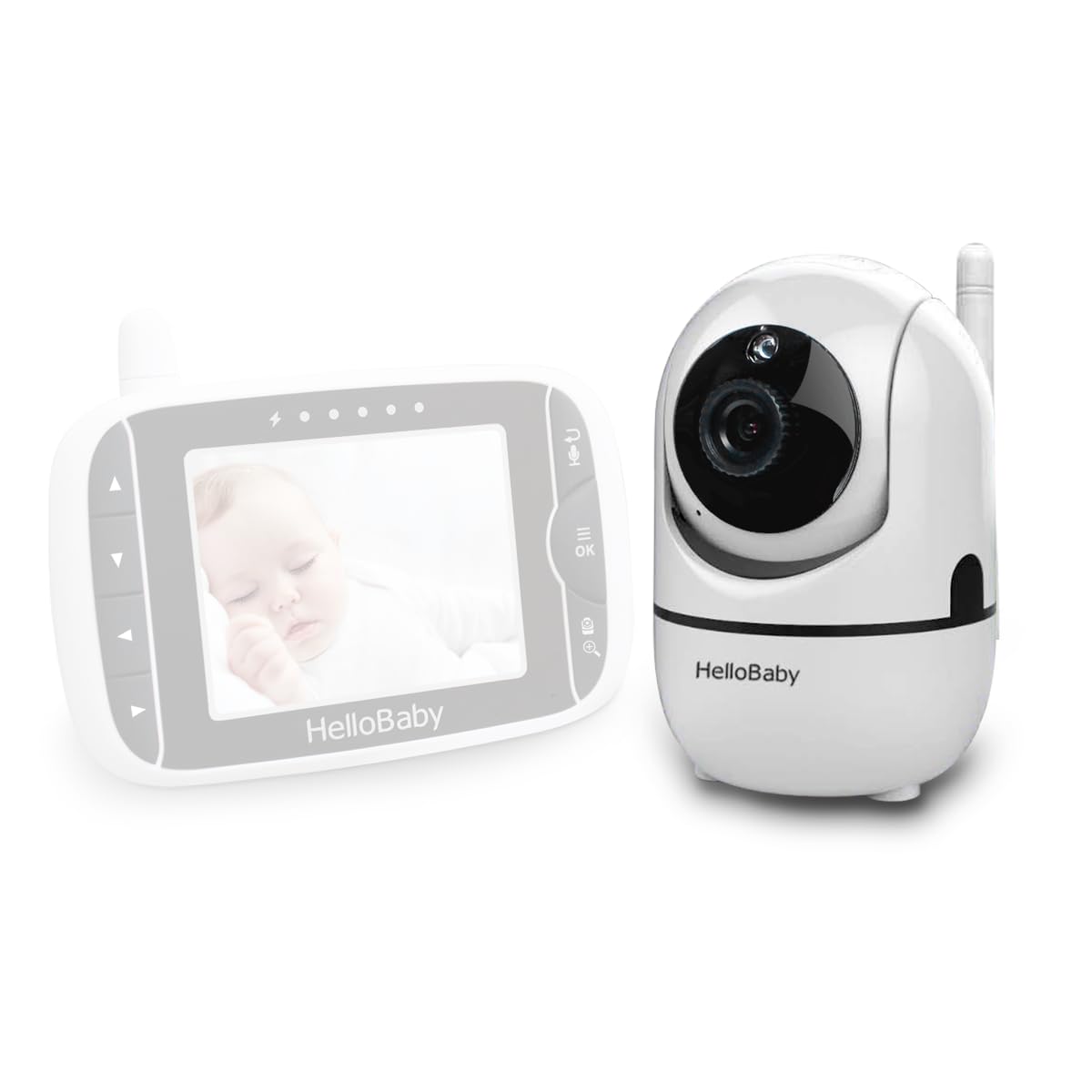 Hellobaby Extra Camera, Baby Unit Add-On Camera For Hb65, Only Compatible With Hb65, Not Compatible With Other Model