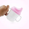 MAPPERZ Plastic Sippy Cup, Anti Spill, Leakproof Mug for Babies, Kids, Nursing, Milk, Dishwasher Safe Bottle, BPA Free (250 Ml/M