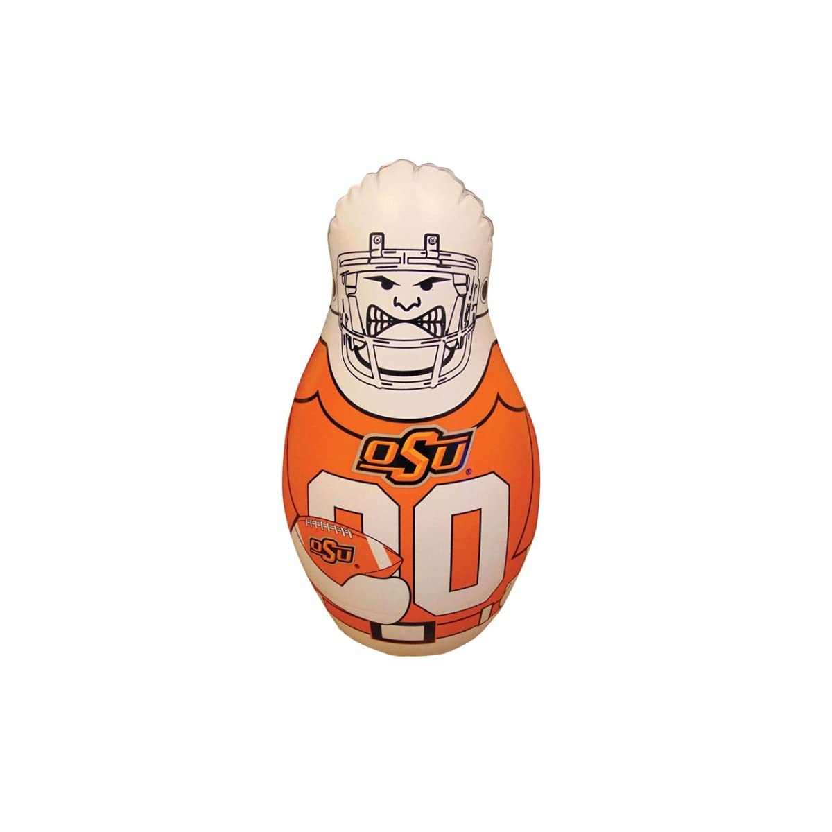 Fremont Die Ncaa Oklahoma State Cowboys Bop Bag Inflatable Tackle Buddy Punching Bag, Mini: 12' Tall, Team Colors