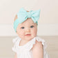 Insowni 8 Pack Big Bow Super Stretchy Nylon Headbands Turban Headwraps Hair Accessories For Baby Girls Toddlers Infants Kids