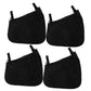 OFFIGAM 4Pcs Portable Stroller Mesh Bags Stroller Storage Pouches Convenient Side Sling Organizers for Diapers Bottles for Outdo