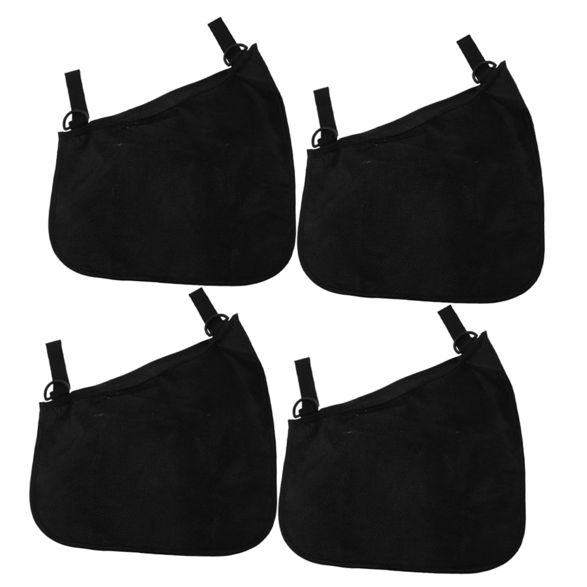 OFFIGAM 4Pcs Portable Stroller Mesh Bags Stroller Storage Pouches Convenient Side Sling Organizers for Diapers Bottles for Outdo