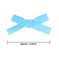 Cute 3.2' Sky Blue Assorted Velvet Bow Hair Clips For Baby Girls, Toddlers, Kids, And Teens - 2 Pack