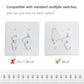 Toggle Light Switch Guard, Ilivable Child Proof Switch Plate Cover Rotary Lock Protects Your Lights From Being Accidentally Turn