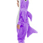 Hsctek Baby Shark Costume, Baby Shark Infant Costume For Boys Girls, Baby Halloween Costume For Toddler Newborn Purple, 6-9Month