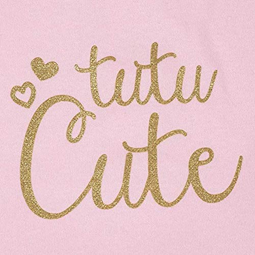 Gerber Baby Girls' Bodysuit Skirt, Tutu Cute, 0-3 Months
