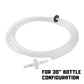 Giraffe Bottle Replacement Tube/Valve Kit For Tower Hands Free System, 30 Inch Neck